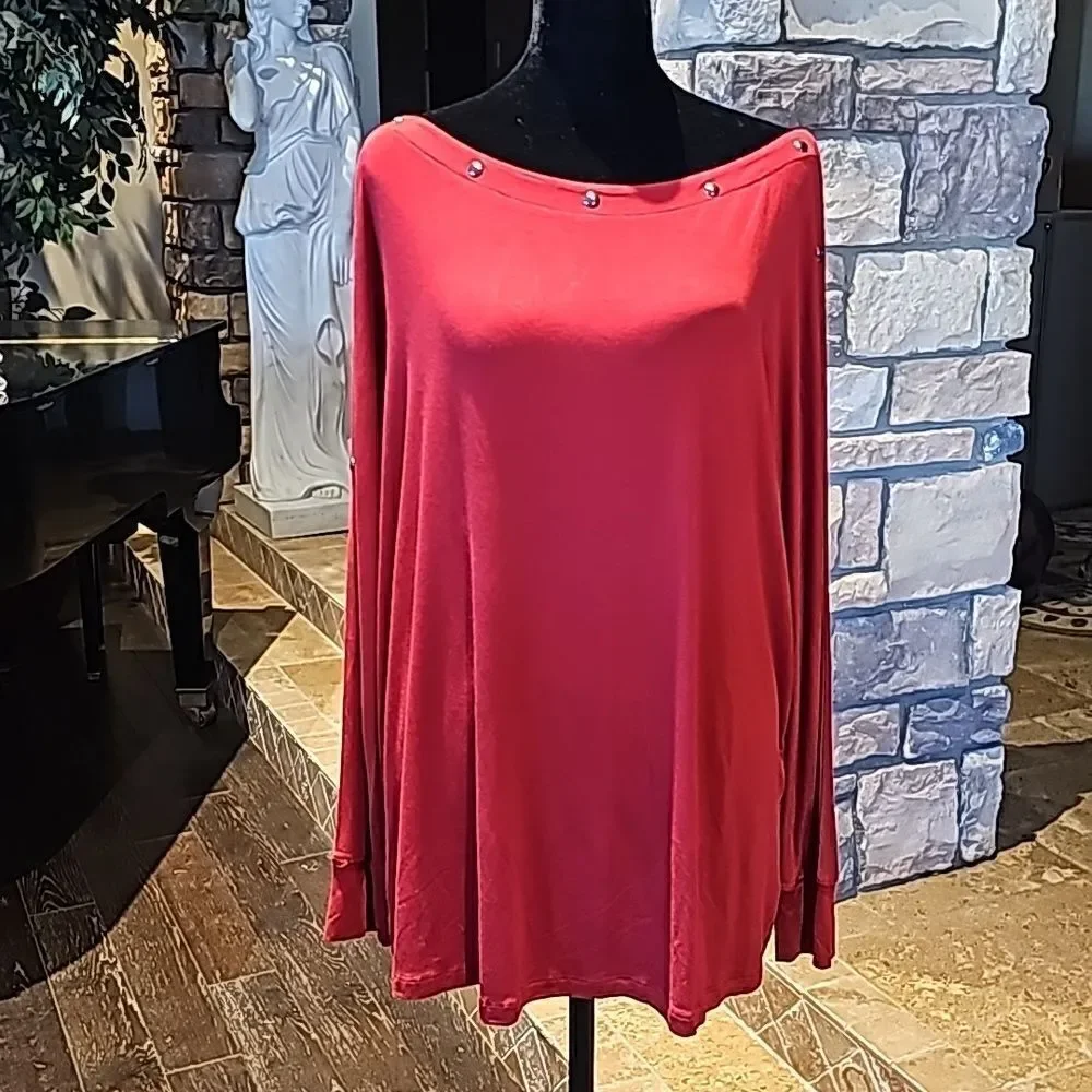 Allison Taylor pullover lightweight top size 1X - Picture 2 of 11